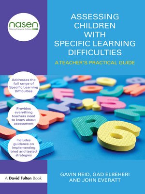 cover image of Assessing Children with Specific Learning Difficulties
